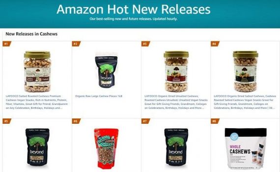 Lafooco Cashew Nuts New Products Selling On Amazon
