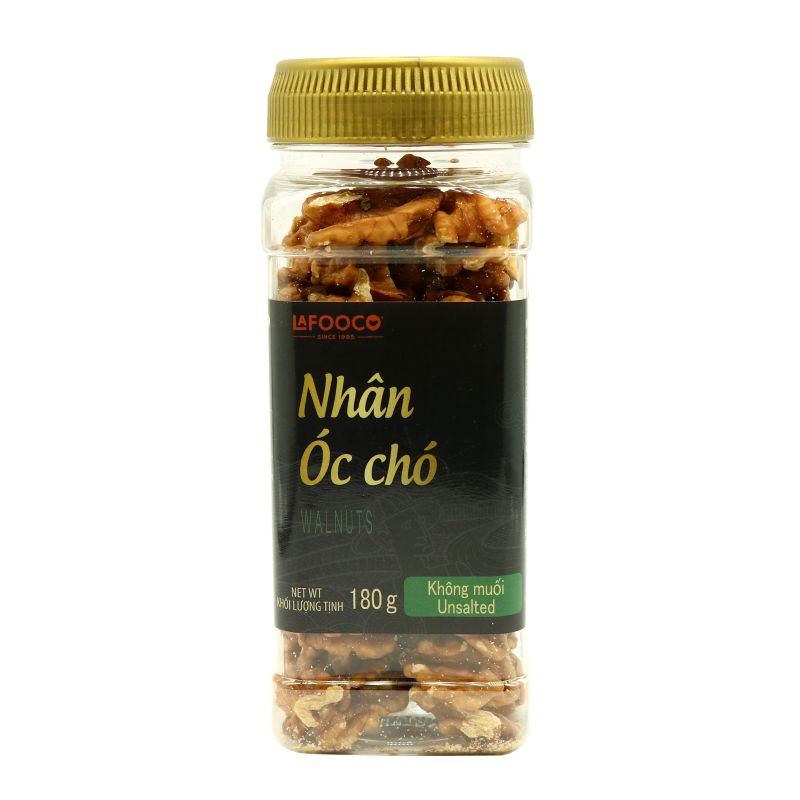 Nhân óc chó sấy không muối 180g