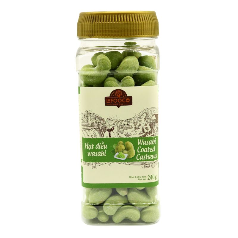 Wasabi Coated Cashew nuts 240g