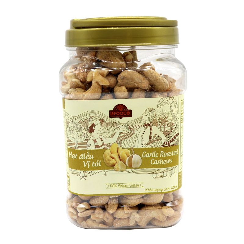 Hạt điều vị tỏi 400g