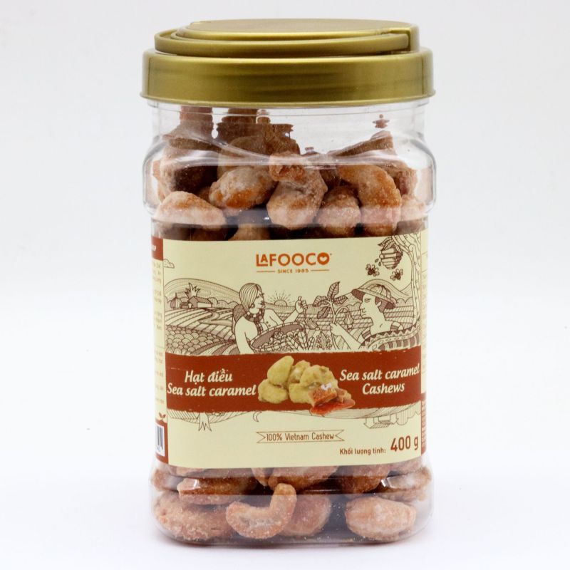 Hạt điều sea salt caramel 400g
