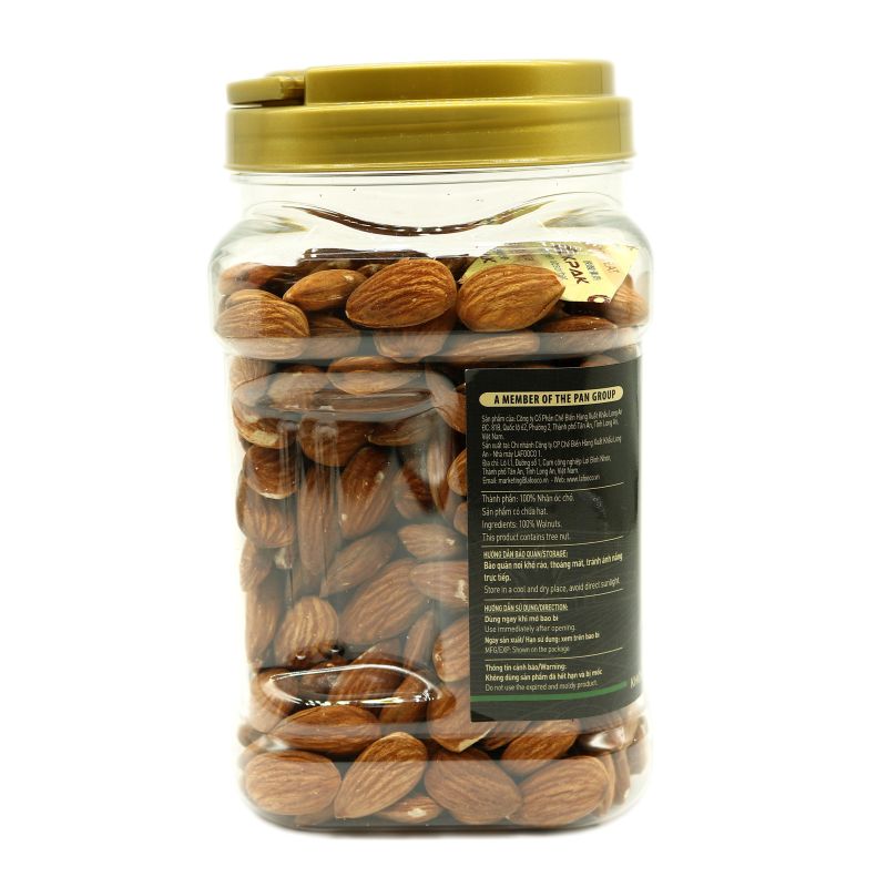 Hạnh nhân sấy không muối 450g