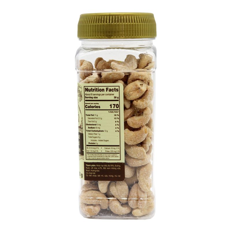 Coconuts Coated Cashew nuts 250g