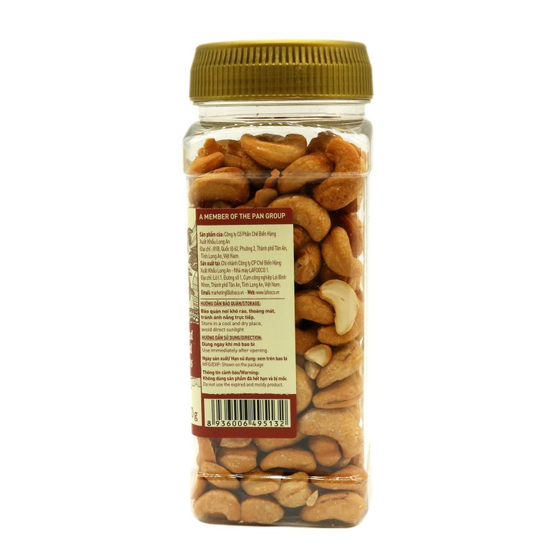Unsalted Cashew nuts 270g