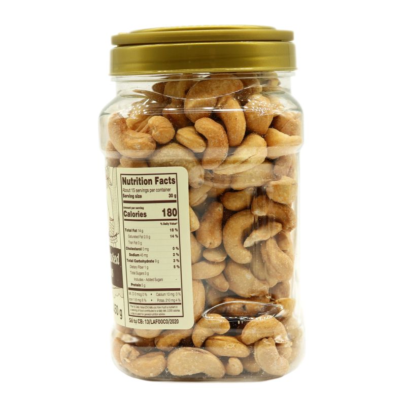 Hạt điều rang muối 450g