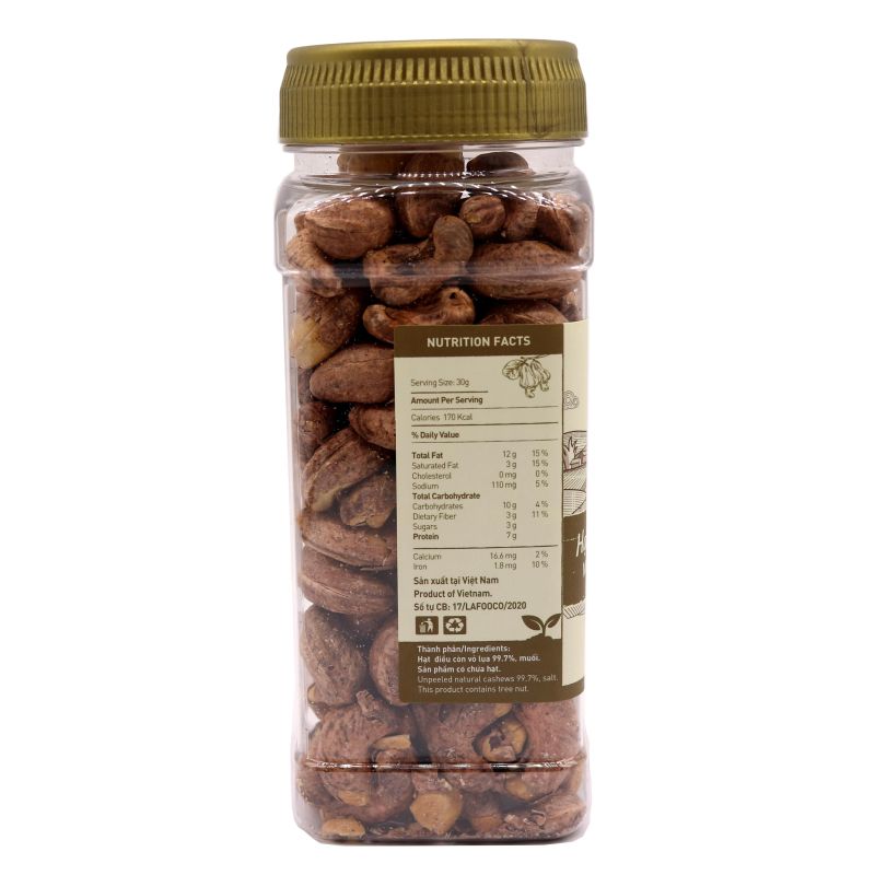 Hạt điều vỏ lụa 240g