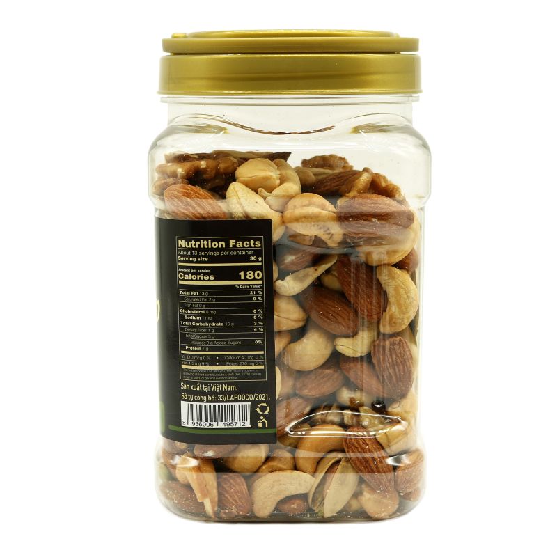 Unsalted Mixed nuts 400g