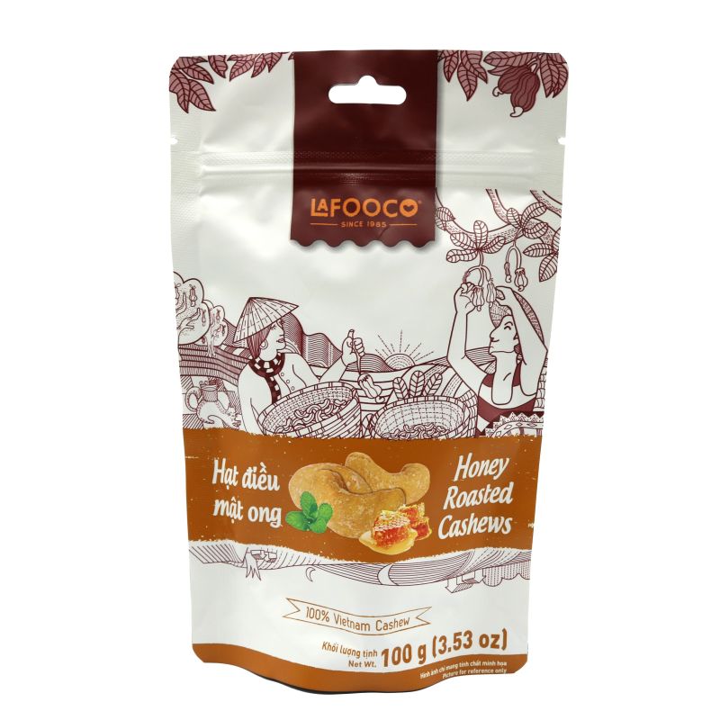 Honey roasted cashews 100g