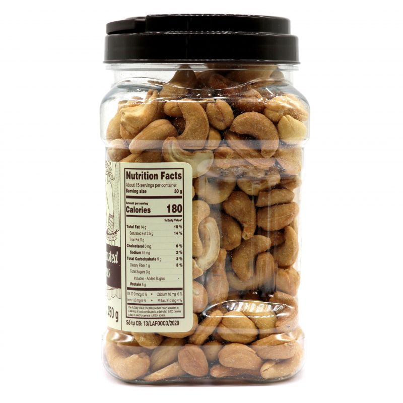 Hạt điều rang muối 450g