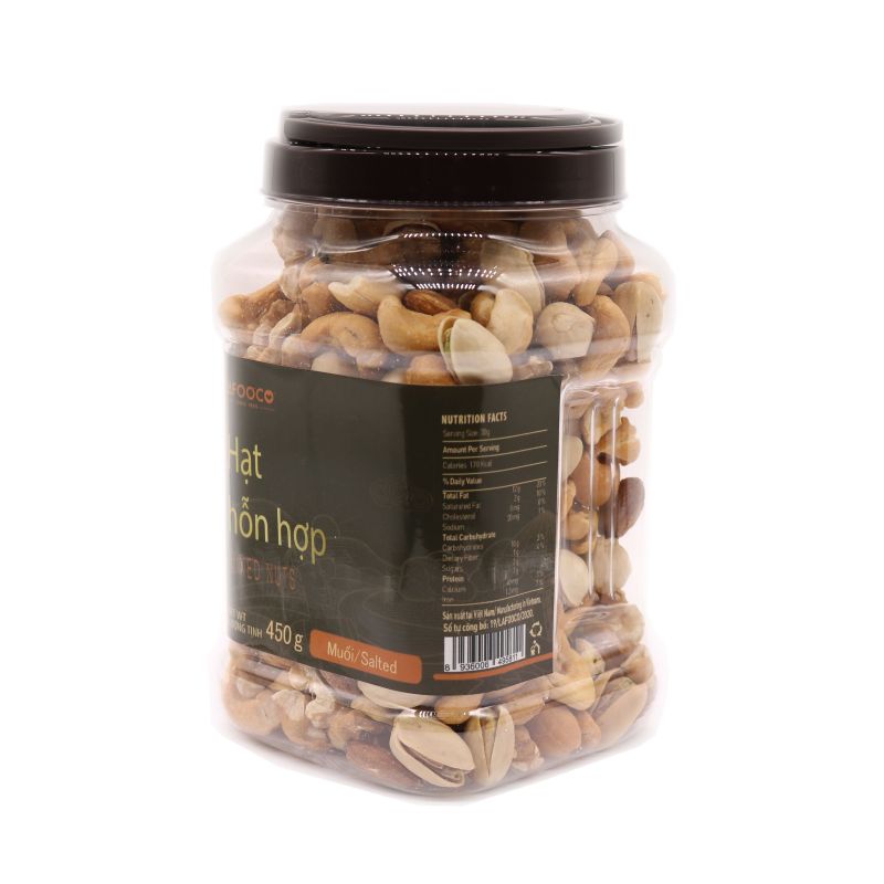 Hạt hỗn hợp sấy muối 450g