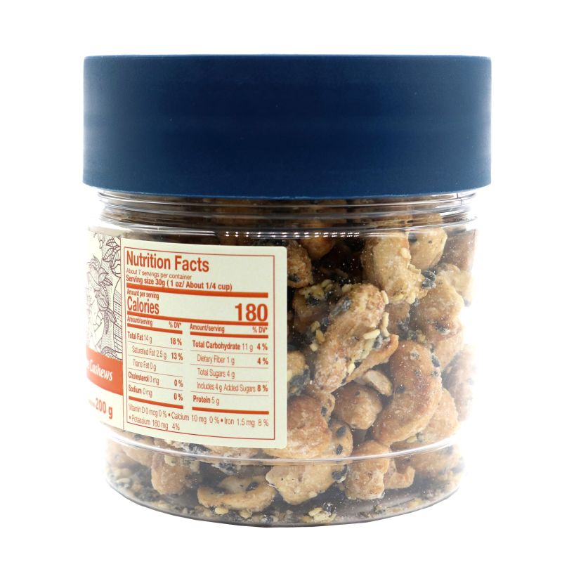 Sesame flavored cashews 200g