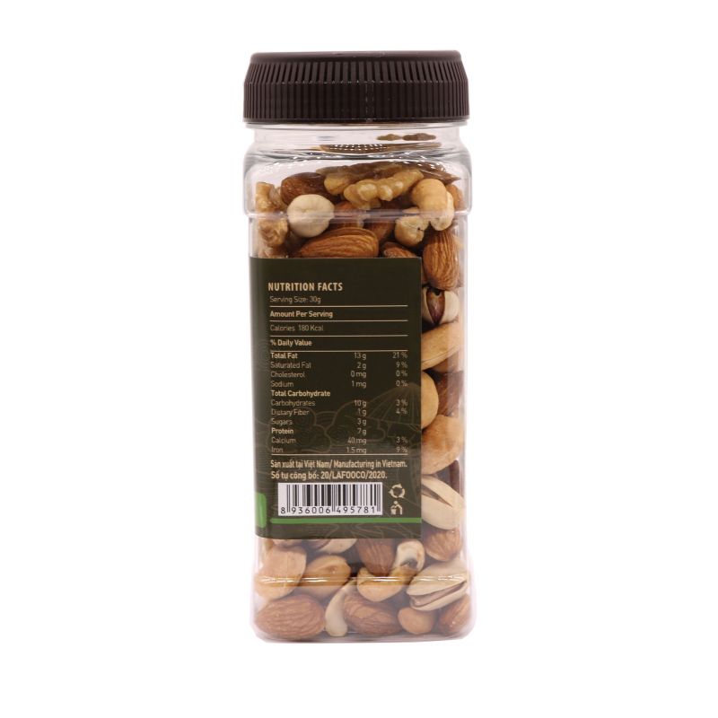 Hạt hỗn hợp sấy không muối 270g