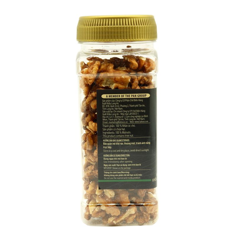 Nhân óc chó sấy không muối 180g